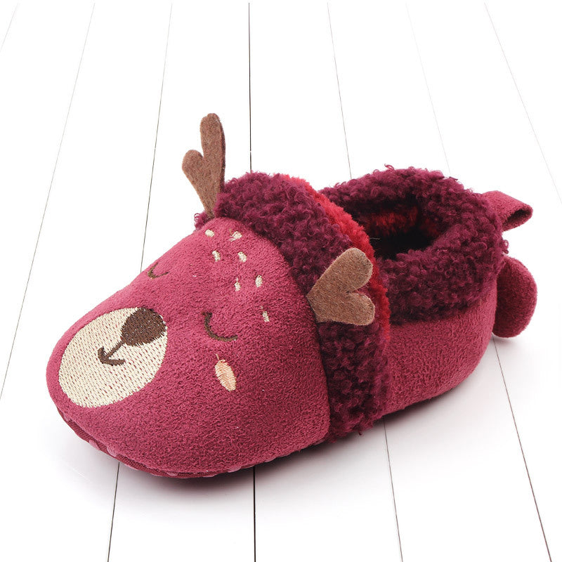 Baby Shoes Adorable Infant Slippers Toddler Baby Boy Girl Knit Crib Shoes