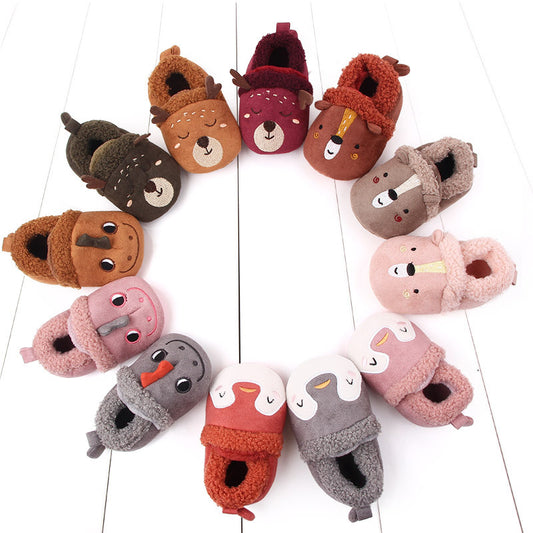 Baby Shoes Adorable Infant Slippers Toddler Baby Boy Girl Knit Crib Shoes